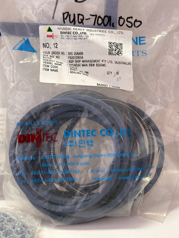 HYUNDAI MAN B&W 6S50MC (90901-142-796) bag of.