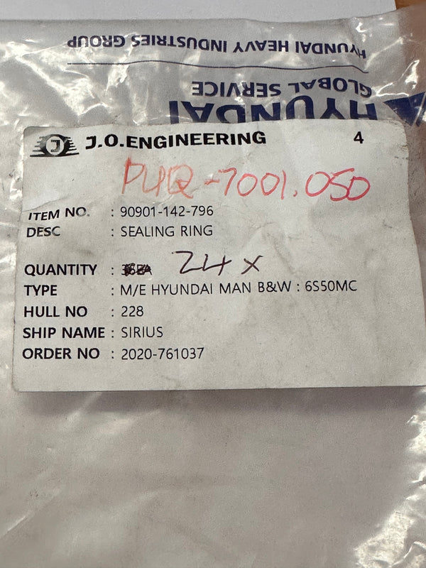 HYUNDAI MAN B&W 6S50MC (90901-142-796) bag of.