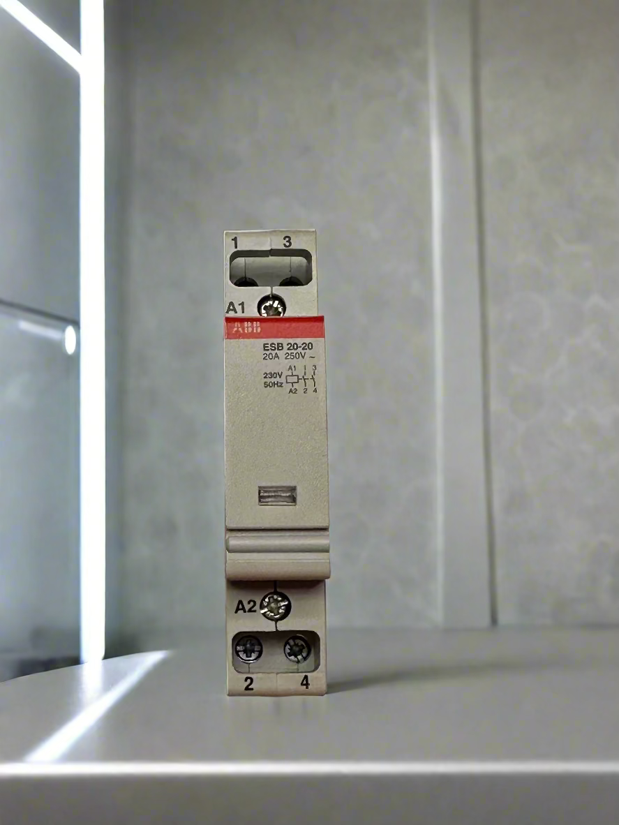 Contacteur ABB ESB20-20 - 2 Contacts NO 20A - Bobine 230V - Occasion Fonctionnel
