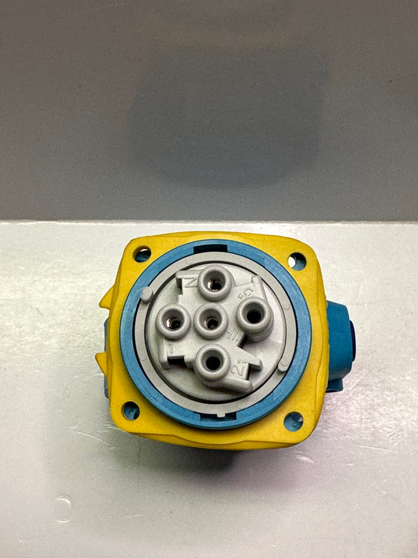 Marechal 6114035 DSN1 Socket Outlet 20A 1P+N-E Poly Blue 110-130V