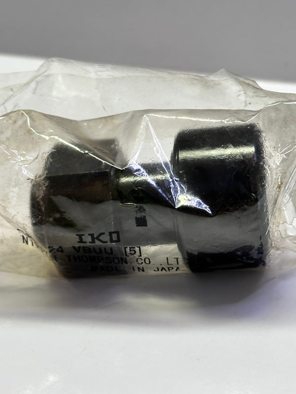 IKO CRH24-VBUU Cam Follower, Hex 2RS Cylindrical Outer Ring 7/8x1-1/2x7/8"