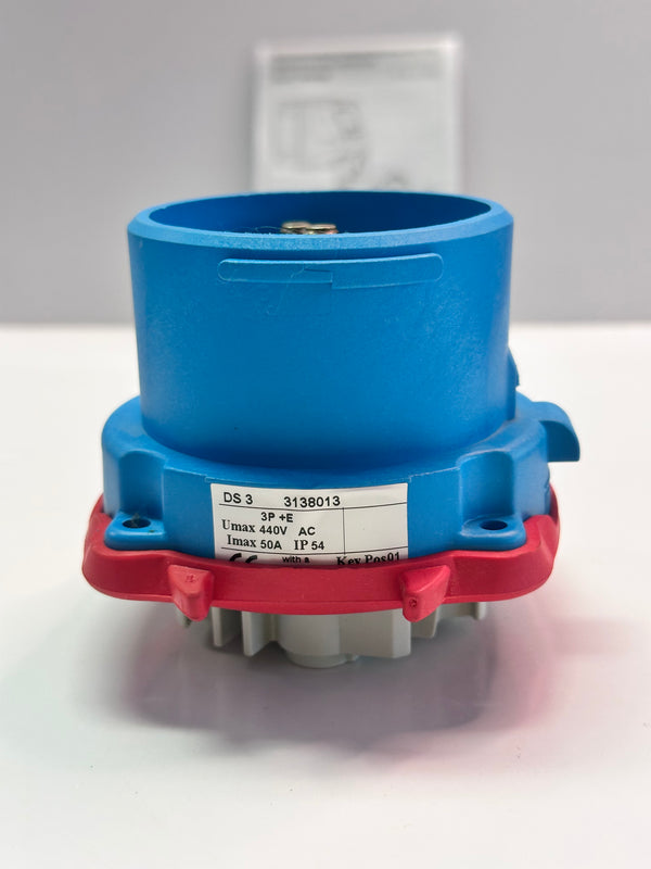 Marechal 3138013 Decontactor Inlet - Appliance DS3 Poly Blue