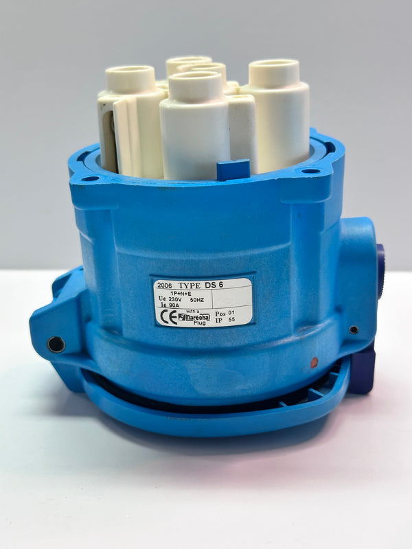 Marechal 3164015 Socket Outlet / Decontactor 90A 250V Size 4