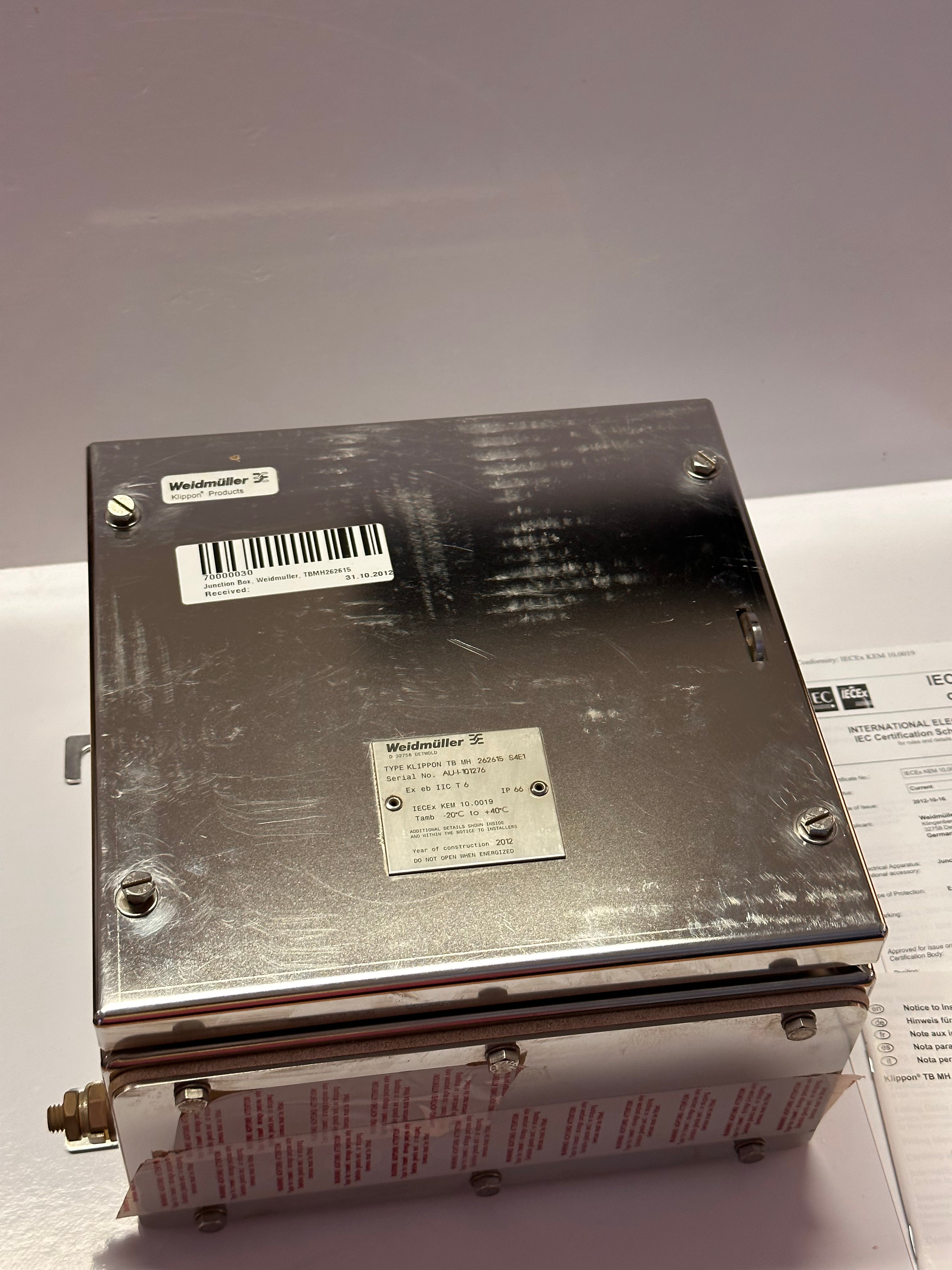 Morsettiera WEIDMULLER KLIPPON STB 2SS (L26) – Nuovo Componente Elettrico