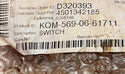 Komatsu 569-06-61711 Switch, Rheostat