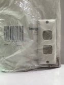 HPM A770/2PLWE Standard 2 Gang Architrave Cover Plate, White