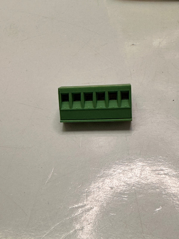 Liebherr 6204851 Pluggable Terminal Block, 6 Way