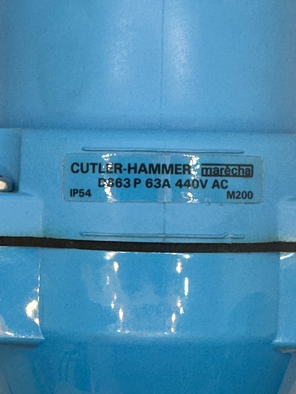 Marechal 6168013 63A Inlet C/W 513P0D30 Handle 440V