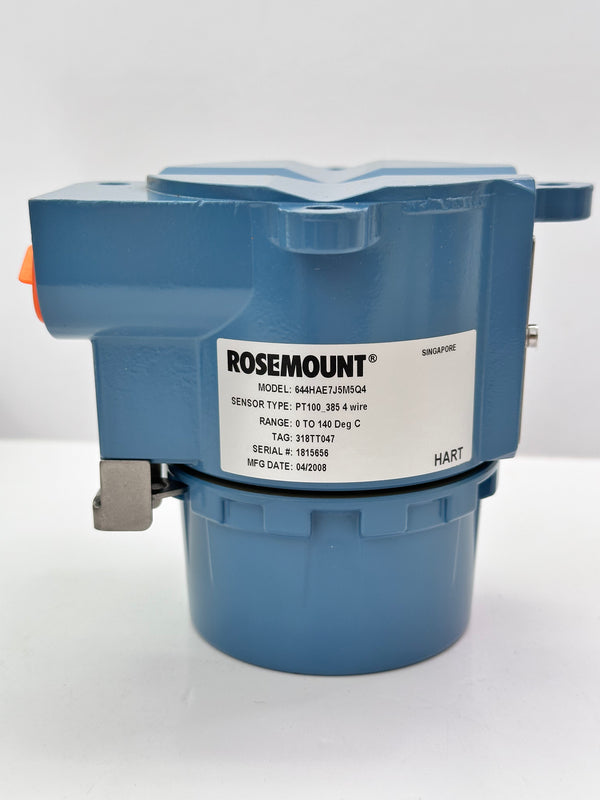 Rosemount™ 644 Temperature Transmitter with LCD Display, 0-140°C 644HAE7J5M5Q4