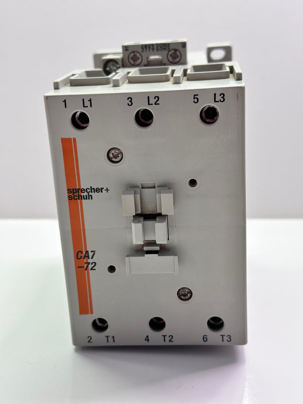 Sprecher + Schuh CA77200240VAC Contactor 37kW, 3 Pole - 240VAC Coil
