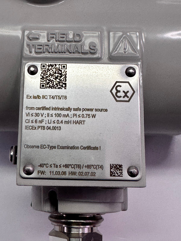 Siemens 7MF4033-1DA00-2BB6-Z SITRANS P DS III Pressure Transmitter