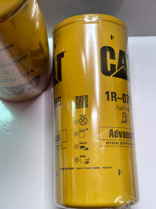 1R-0755 Advanced Efficiency Fuel Filter - Genuine CAT part