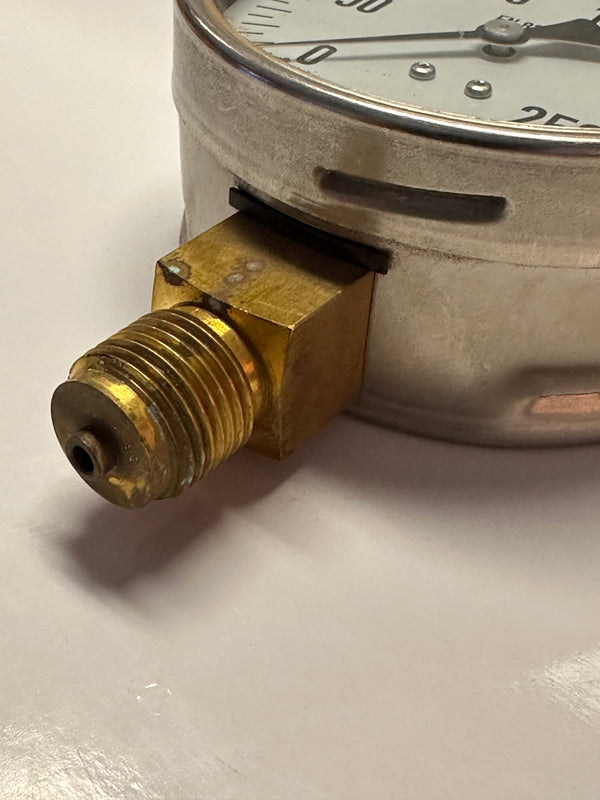 Wika Pressure Gauge 250 Bar, Bottom Entry