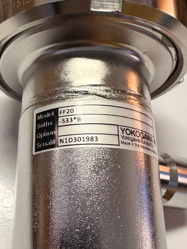 Yokogawa FF20 Process Analyzer Flow Fitting, 3 hole (FF20-S33*B)
