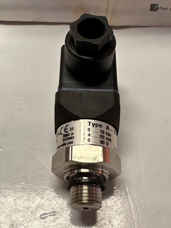 WIKA A-10 Series Pressure Sensor 0-16 bar