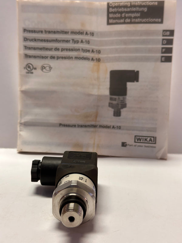 WIKA A-10 Series Pressure Sensor 0-16 bar