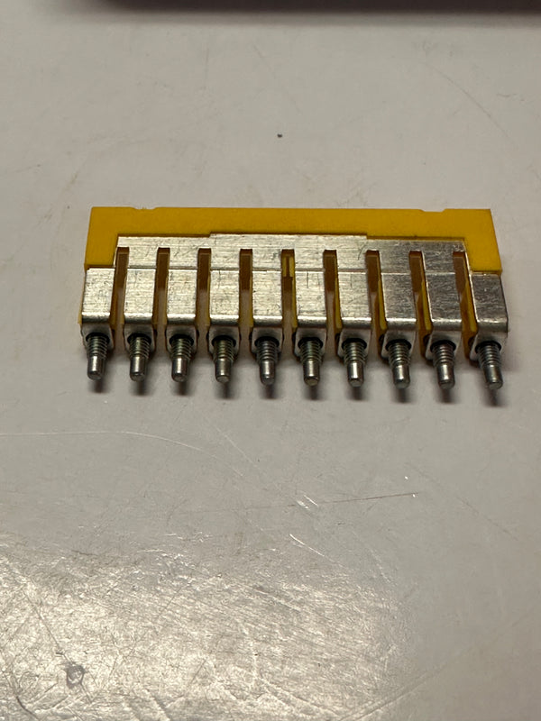 Weidmuller 1054460000 Cross Connection Screw Comb 10 Way WQV2.5, box of 17