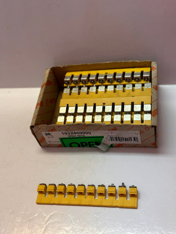 Weidmuller 1052460000 WQV Series Jumper Bar, BOX OF 25