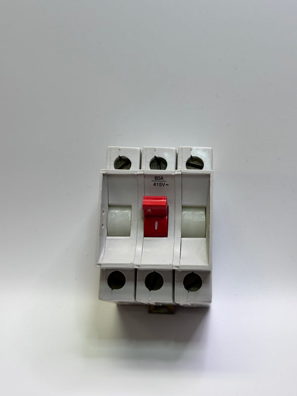 HPM Din Series Main Switch, 80A, 415V - Box of 4