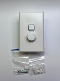 XL 500E Trailing Rotary Edge Dimmer Switch 500VA - White