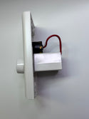 XL 500E Trailing Rotary Edge Dimmer Switch 500VA - White