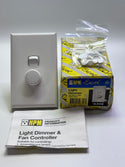 XL 500E Trailing Rotary Edge Dimmer Switch 500VA - White
