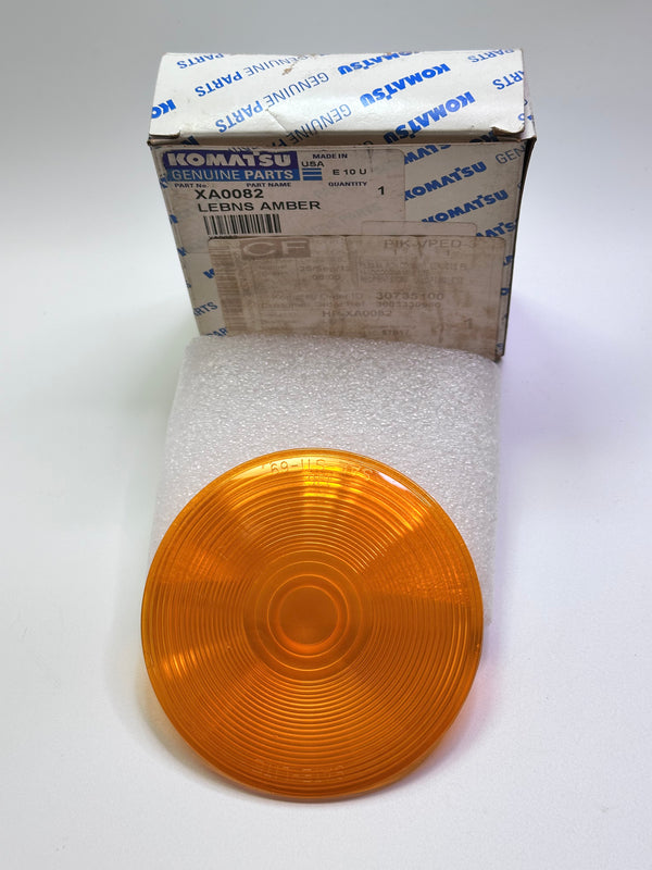 Komatsu XA0082 Replacement Lens, Amber - VE8586