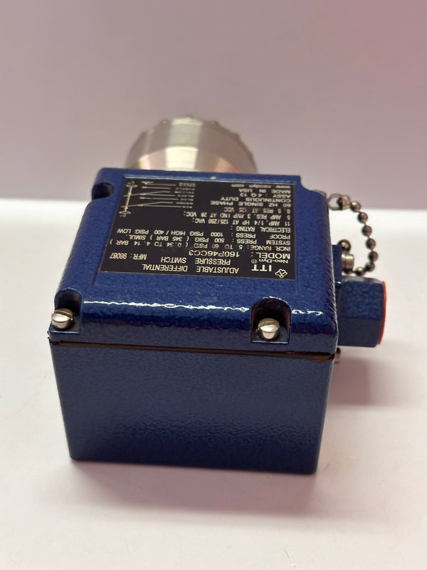 ITT 160P46CC3 160P Series, NEMA 4 & 13 Differential Pressure Switch