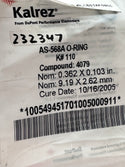 Kalrez AS-568A / AS-568 FFKM 4079 0-Ring for Yokogawa 232347