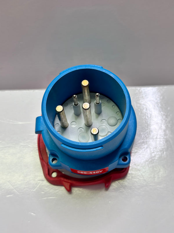 Marechal 3138013972 DS3 Inlet 3P+E+2AUX, 50A, Ip54, 440V AC - 513P0D30