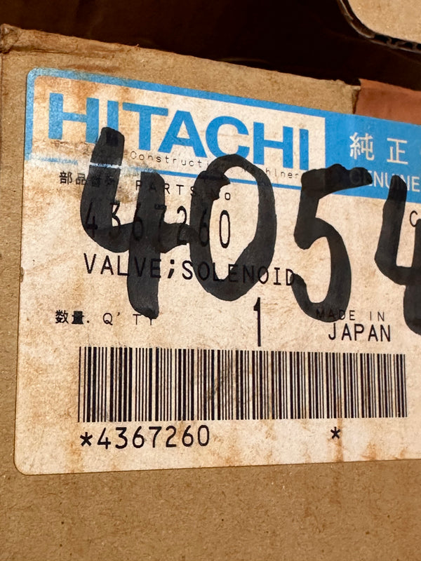 KPM (KAWASAKI) DE6P-20-207D-WD24-C49-2P Solenoid Valve