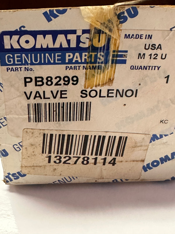 Komatsu PB8299 Valve Solenoid