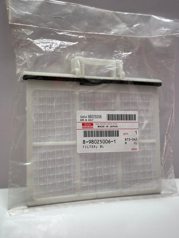 Isuzu 8980250061 Filter, Blower 98025006