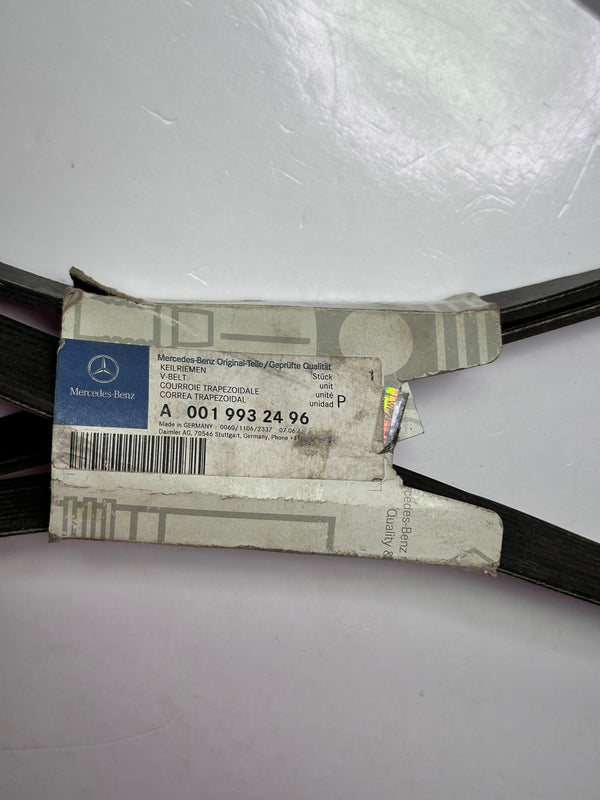 Mercedes-Benz A 001 993 24 96 V-Belt, Ribbed 0019932496