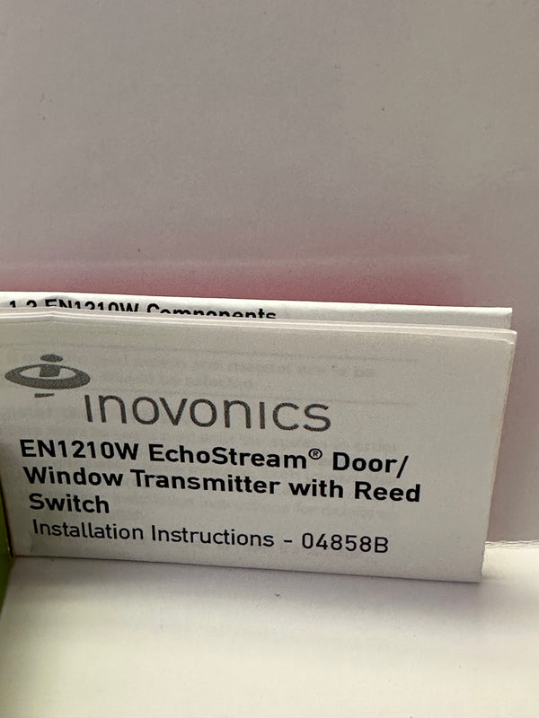 INOVONICS Door/Window Transmitter with Reed Switch EN1210W