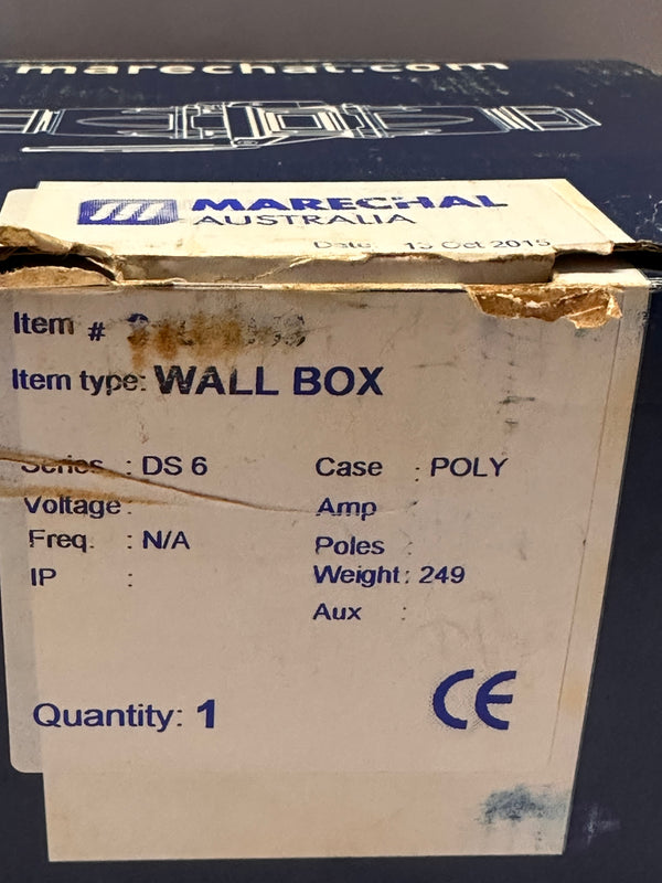 Marechal 514B3M40 / 316A053 Wall Box DS6 Size 4