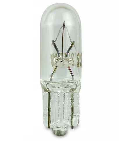 Hella W121.2 12V 1.2W Wedge Base Park/Position Lamp Globe - pk 10