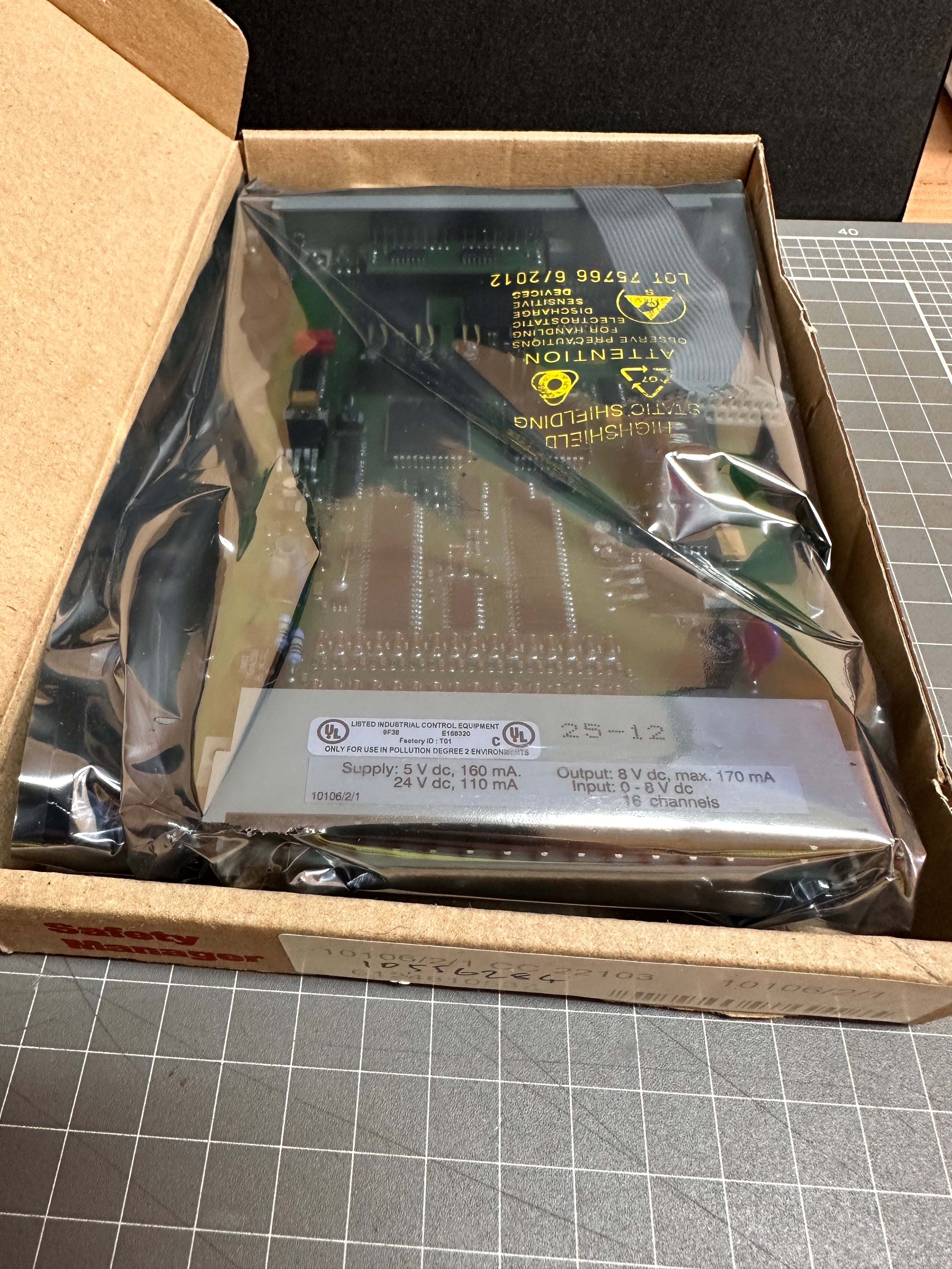 Honeywell Control Module 10106/2/1 Mining & Industrial Surplus