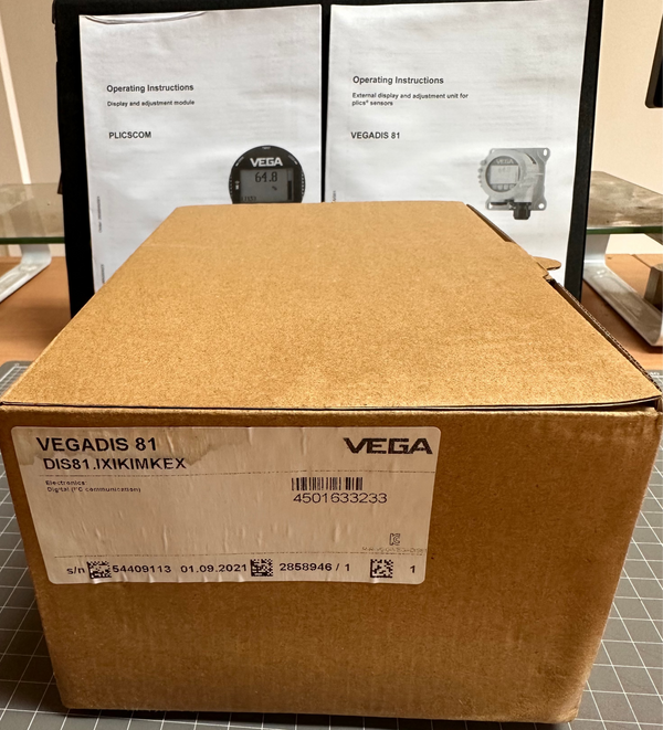 Vega DIS81.IXIKIMKEX External Display and Adjustment Unit for Use with Plics Sensors