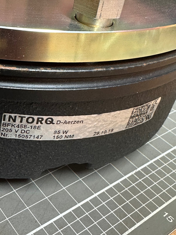 INTORQ 458-18E Spring-Applied Brakes