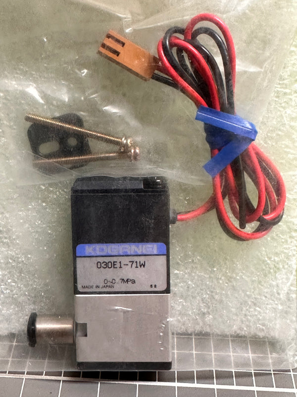 KOGANEI 030E1 71W Solenoid Valve