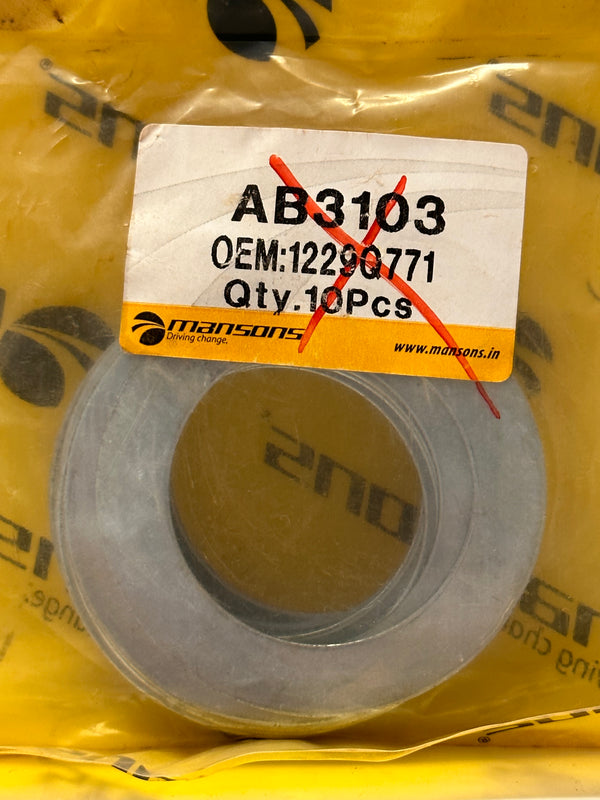 Mansons Spacer/Washers 1229Q771 Bag of 10