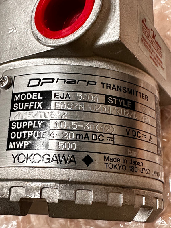 YOKOGAWA DPHARP EJA530A Transmitter