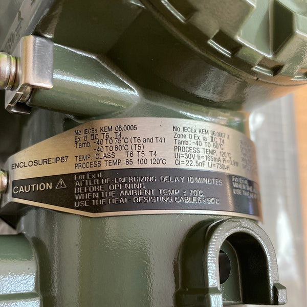 YOKOGAWA EJA110A-DHS5B-97DB/SU2/M01/T12 Traditional Mount Differential Pressure Transmittter