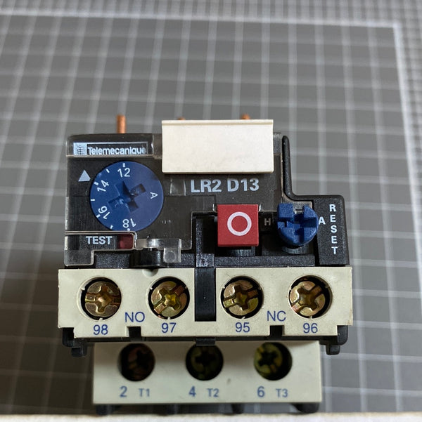 LR2 D1321 Thermal Overload Relay for Motor 12A - 18A