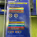 NARVA 82240BL 5 Pin Large Round Socket on Car to 7 Pin Flat Plug on Trailer