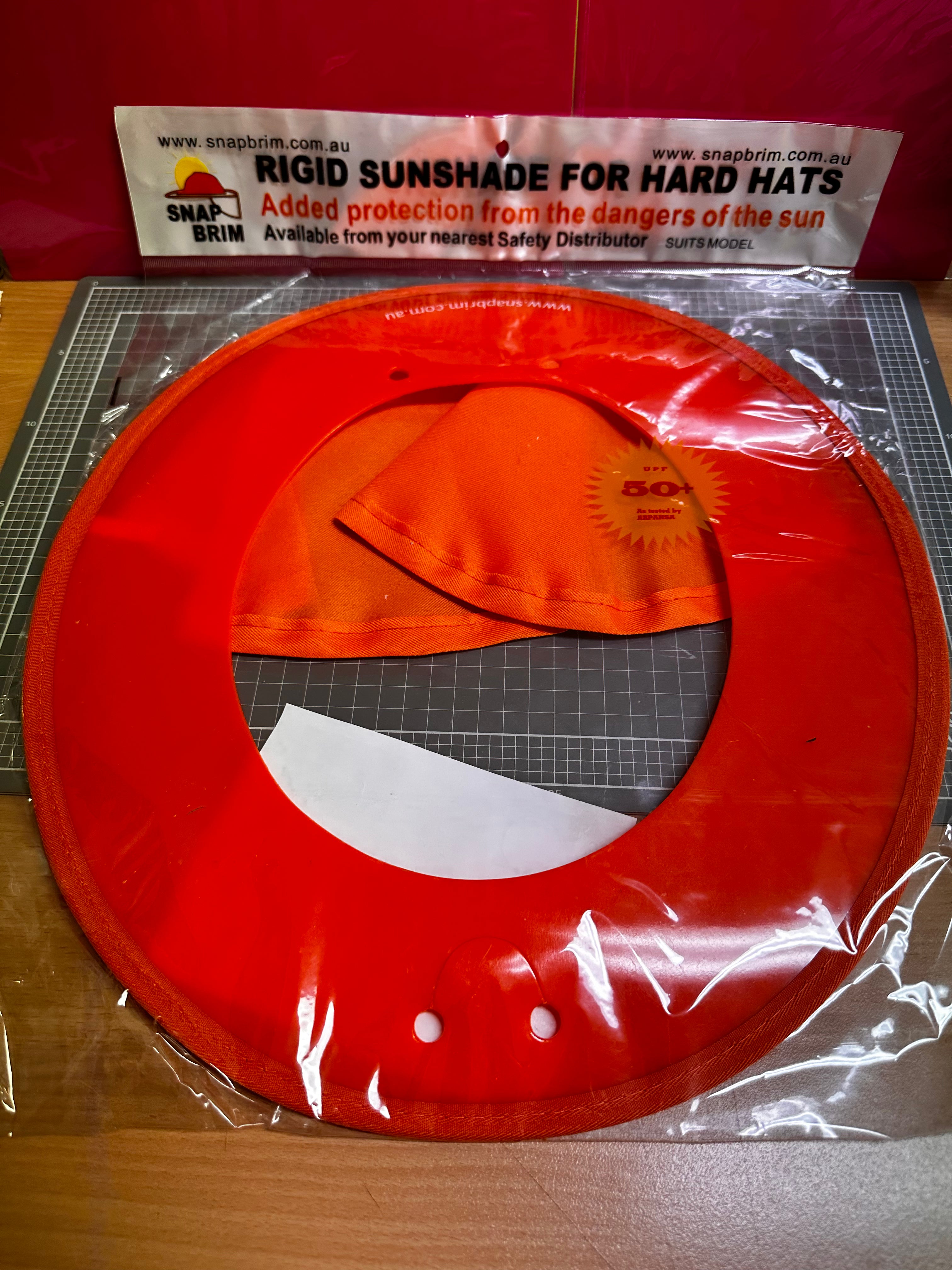 Hard hat snap hot sale brim
