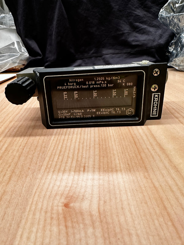 KROHNE DK37 E-EEx Variable area flowmeter for advanced low liquid and gas flows