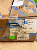 KOMATSU EK3811 XBOARD RELAY 24V