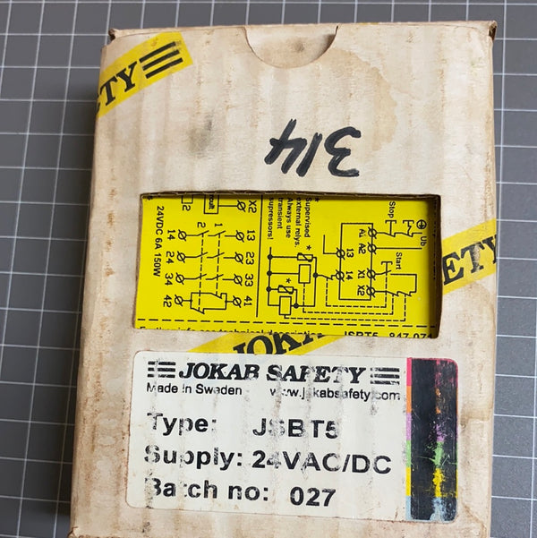 JOKAB SAFETY  JSBT5  Safety Relay